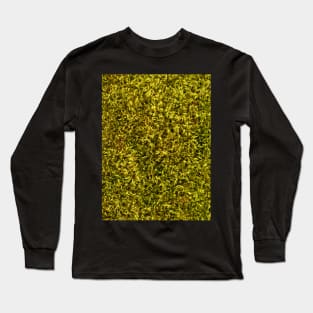 Forest Moss Background Texture Long Sleeve T-Shirt